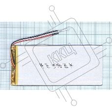 Аккумулятор Li-Pol (батарея) 3*60*130мм 3pin 3.7V/3500mAh