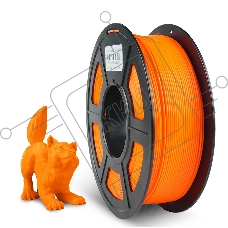 Филамент NVPRINT PETG Sunny Orange для 3D печати диаметр 1.75мм длина 330 метров масса 1 кг