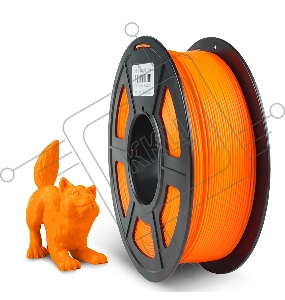 Филамент NVPRINT PETG Sunny Orange для 3D печати диаметр 1.75мм  длина 330 метров  масса 1 кг