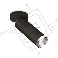 Светильник Ambrella Light XM6343202 SBK/PSL черный песок/серебро полированное MR16 GU5.3 (A2229, C6343, N6132)