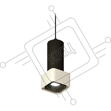 Светильник Ambrella Light XP7834001 SGR/SBK серый песок/черный песок MR16 GU5.3 (A2311, C7443, A2011, C7834, N7702)