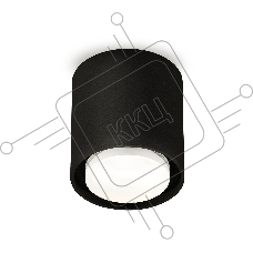 Светильник Ambrella Light XS7723016 SBK/FR черный песок/белый матовый MR16 GU5.3 (C7723, N7121)