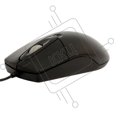 Мышь проводная A4Tech OP-720 черный, 1200 dpi, USB, кнопки - 3