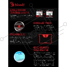 Клавиатура A4Tech Bloody S510N проводная USB белый
