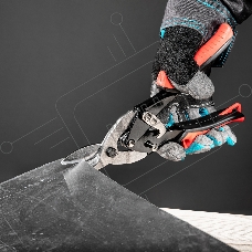 Ножницы по металлу Matrix, 250 мм, левые, обрезиненные рукоятки Ножницы по металлу Matrix, 250 мм, левые, обрезиненные рукоятки