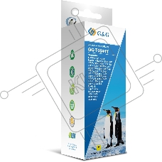 Чернила G&G GG-T6644Y желтый100мл для Epson L100, L110, L120, L130, L132, L210, L222