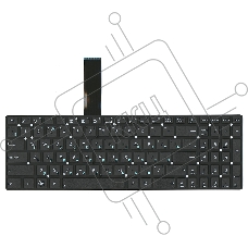 Клавиатура для ноутбука Asus K55 черная без рамки