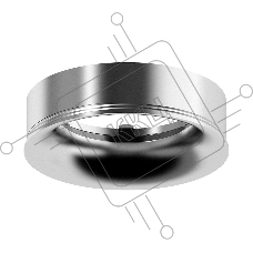 Насадка для корпуса светильника N7012 PSL серебро полированное D70*H20mm Out2mm MR16
