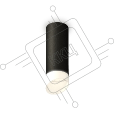Светильник Ambrella Light XS6343044 SBK/FR черный песок/белый матовый MR16 GU5.3 (C6343, N6256)