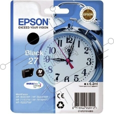 Картридж струйный Epson C13T27014020 черный для Epson WF7110/7610/7620 (350стр.) (6.2мл)