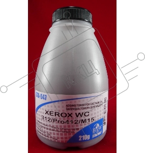 Тонер XEROX WC 312/Pro 412/M15 (фл, 210г) B&W Standart фас России