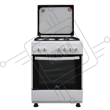 Газовая плита De Luxe 606040.24-001г(кр)чр белый