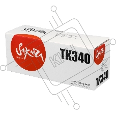 Картридж лазерный Sakura TK340/341/342/343/344 для Kyocera Mita FS-2020D/2020DN, черный, 12000 к.