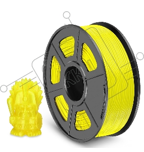 Филамент NVPRINT PETG Yellow для 3D печати диаметр 1.75мм  длина 330 метров  масса 1 кг