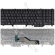 Клавиатура для ноутбука Dell Latitude E6520 E6530 E6540 черная
