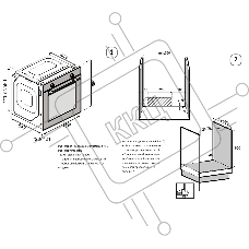 Духовой шкаф KORTING OKB 51041 CEGN