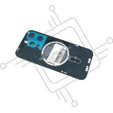 Задняя крышка (стекло) для iPhone 15 Plus (A3094) в сборе со стеклом камеры черная