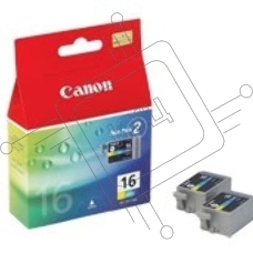 Картридж струйный BCI-16C (9818A002) для Canon SELPHY DS700/810, Цветной, 75стр.