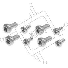 Крепление для корпуса Raspberry Pi 3 Model B  VESA Mount (100x100 mm) для корпусов Raspberry Pi 3, ASM-1900048-11, цвет белый, (122-3464)