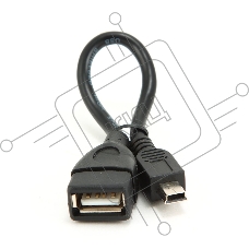 Кабель Gembird/Cablexpert  A-OTG-AFBM-002 AF/Mini-BM,  0.15м, пакет 