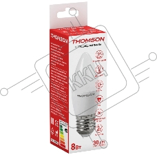 Лампа светодиодная Hiper THOMSON LED CANDLE 8W 670Lm E27 4000K TH-B2022