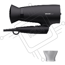 Фен Philips Фен Philips/ 1600 Вт, 3 режима, ThermoProtect, концентратор, шнур 1,8 м. черный.
