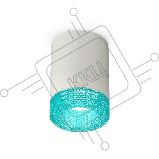 Светильник Ambrella Light XS7423004 SGR/BL серый песок/голубой MR16 GU5.3 (C7423, N7194)