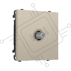 Комплект механизма TV розетки SAT SIGMA Кашемир 5-2400MHz 3.5dB QUANT PRO (SP3530, PR215)