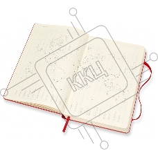 Ежедневник Moleskine CLASSIC DAILY LARGE 130х210мм 400стр. фиксирующая резинка красный
