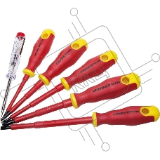 Набор STAYER PROFI ELECTRO 25145-H6_z01  диэлектрические. тестер. 100-250В. Cr-V. 6шт
