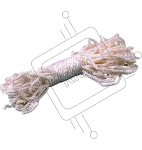 Веревка ЗУБР 50204 капроновая, d=4,0 мм, 20 м, 180 кгс, 6,5 ктекс