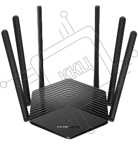 Роутер Mercusys AC1900 Wireless AC Gigabit Router, 600 Mbps at 2.4 GHz + 1300 Mbps at 5 GHz, 6×5dBi Fixed External Antennas with Beamforming, 2× G LAN Ports, 1× G WAN Port, Access Point Mode, 3X3 MU-MIMO, Parental Controls, Guest Network, Smart Connect