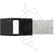 Шкаф коммутационный NTSS Lime (NTSS-WL9U5560GS-BL) настенный 9U 550x600мм пер.дв.стекл несъемн.бок.пан. 30кг черный 500мм 15кг 110град. 500мм IP20 сталь