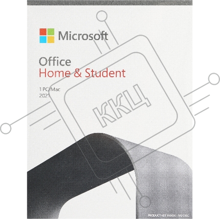 Офисное приложение Microsoft Office Home and Student 2021 Medialess P8 (79G-05388)