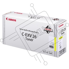 Картридж лазерный CANON C-EXV26 желтый (6000 стр) для Canon iRC 1021i