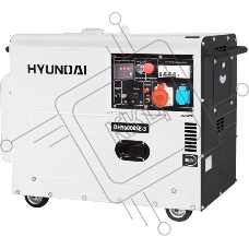 Электрогенератор дизельный Hyundai DHY 6000SE-3, 5.5 кВт, 72.6 дБ, 152 кг