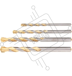Набор сверл по бетону Golden Line 5 - 6 - 8 - 10мм// Matrix