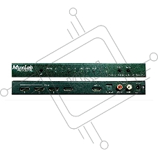 Коммутатор MuxLab 500437 4х1 HDMI с деэмбедером аудио, HDMI 2.0 4K/60