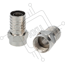 F-разъем RG-6, обжим  REXANT