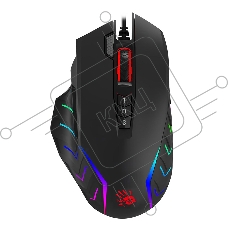 Мышь проводная A4Tech Bloody J95s черный, 8000 dpi, USB, кнопки - 9