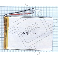 Аккумулятор Li-Pol (батарея) 3*75*110мм 3pin 3.7V/3600mAh
