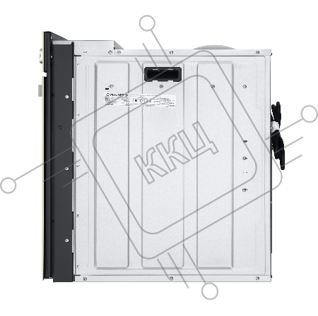 Шкаф духовой электрический MAUNFELD EOEM516BG, 45 см, 51 л, бежевый, встраиваемый