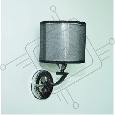 Бра Hiper E27х1х60Вт Черный/хром H025-1