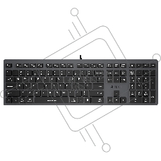 Клавиатура A4Tech Fstyler FX50 проводная, USB, серый