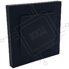 Механизм выкл. 1-кл. проходной, СУ серия АСТРУМ, карбон (С610-3561 карбон)