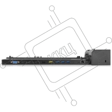 Док-станция Lenovo ThinkPad Ultra Docking Station 135W, 4xUSB3.1, 2xUSB-C, Eth, 2xDP, 1xHDMI, 1xVGA, 1xCombo Audio Port, DC-IN, Kensington slot, Key lock for L480/ L580/ P52s/ T480/ T480s/ T580/ X280/ X1 Carbon (6G)