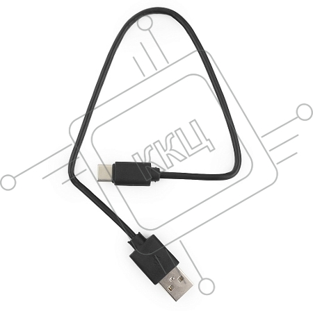 Кабель USB Гарнизон GCC-USB2-AMCM-0.3M, USB2.0 AM/ USB3.1 Type-C, 0.3м, пакет