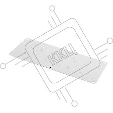 Панель кабельных вводов EMW-PCD-126.109 для шкафов серии EMW и EMWS