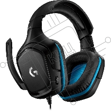 Наушники с микрофоном Logitech G431 черный (981-000772)