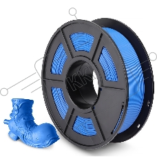 Филамент NVPRINT PLA Blue Grey для 3D печати диаметр 1.75мм  длина 330 метров  масса 1 кг